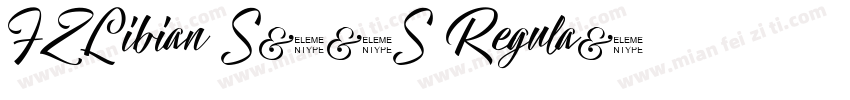 FZLibian S02S Regula字体转换